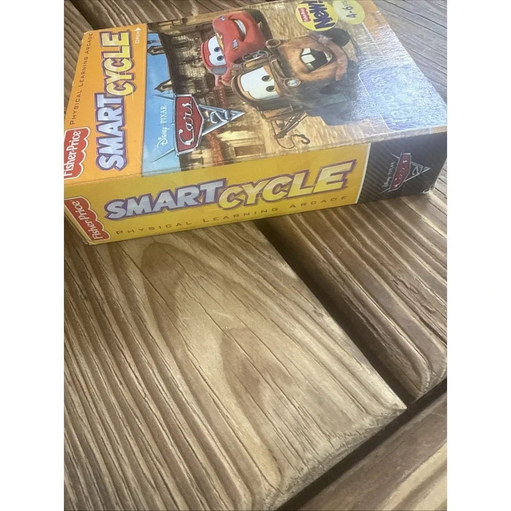 Fisher Price Smart Cycle Cartridge Disney Pixar Cars 2 New 2010 Learning Arcade